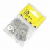 Assorted Flat Stainless Steel Washers (75 Per Pack)